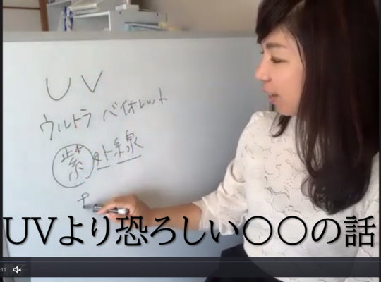 しみしわひやけどめ紫外線UVについて