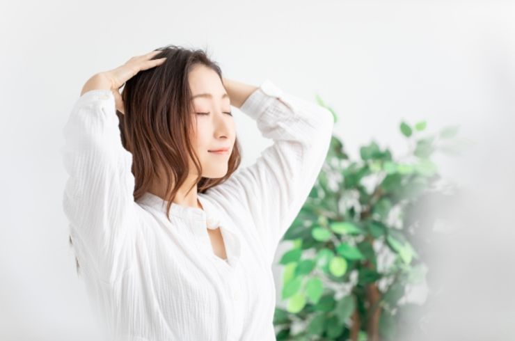 ヘッド　リンパマッサージ